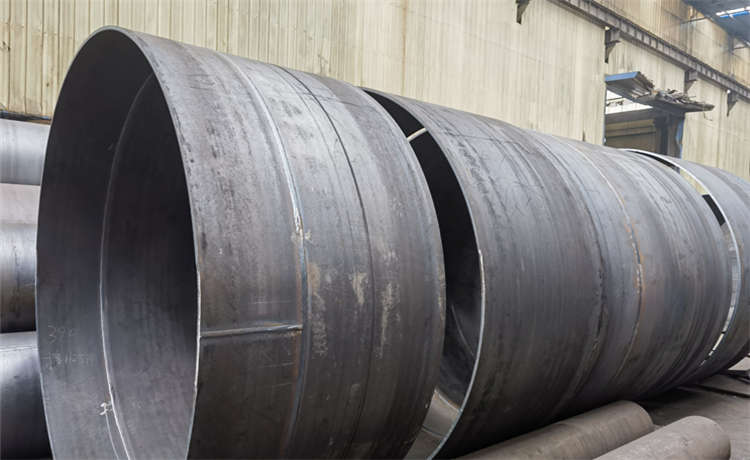 鋼材場鋼便橋鋼支撐，百色325-6螺旋管，720mm螺旋鋼管，螺旋管2700