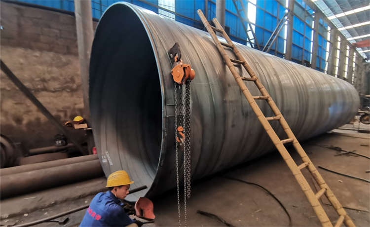 梧州800mm鎖扣螺旋鋼管，DN2600鋼護筒定制，800-14mm螺旋管，Q235B自來水給水鋼管廠家