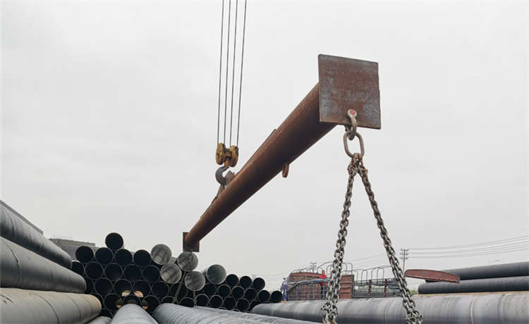 1000-16mm鋼管樁，陽(yáng)江打砂除銹防腐螺旋管，914mm螺旋管，Q235B自來(lái)水給水鋼管廠(chǎng)家